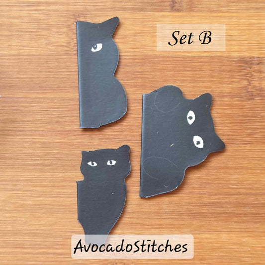 CAT – 3 Pieces / Magnetic Bookmarks