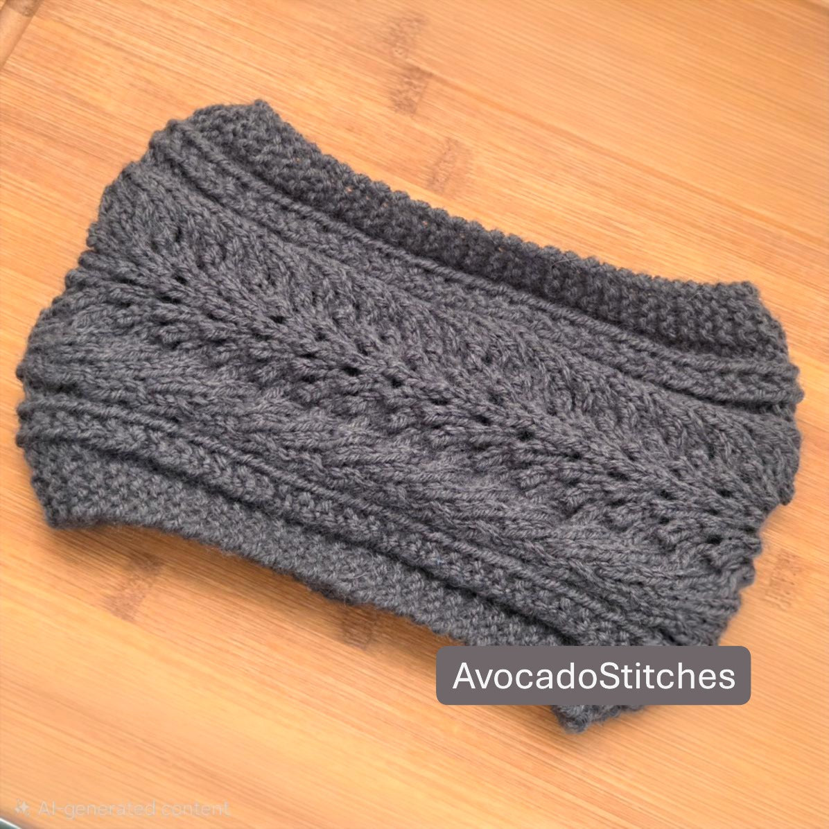 BLOOMING BREEZE HEADBAND (Digital Knitting Pattern) / Ear Warmer Pattern / Digital Knitting Pattern