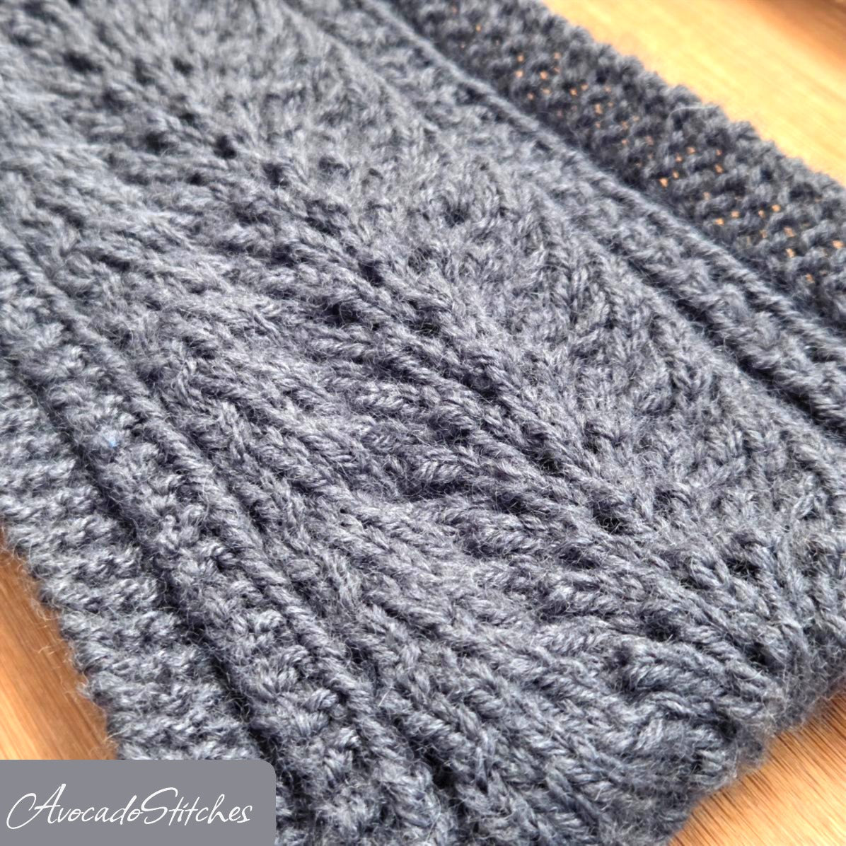 BLOOMING BREEZE HEADBAND (Digital Knitting Pattern) / Ear Warmer Pattern / Digital Knitting Pattern