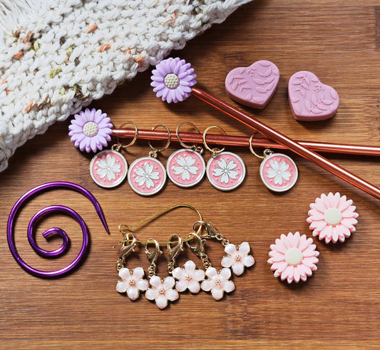 Clearance // BLOSSOM GIFT SET / Knitting Notion Set