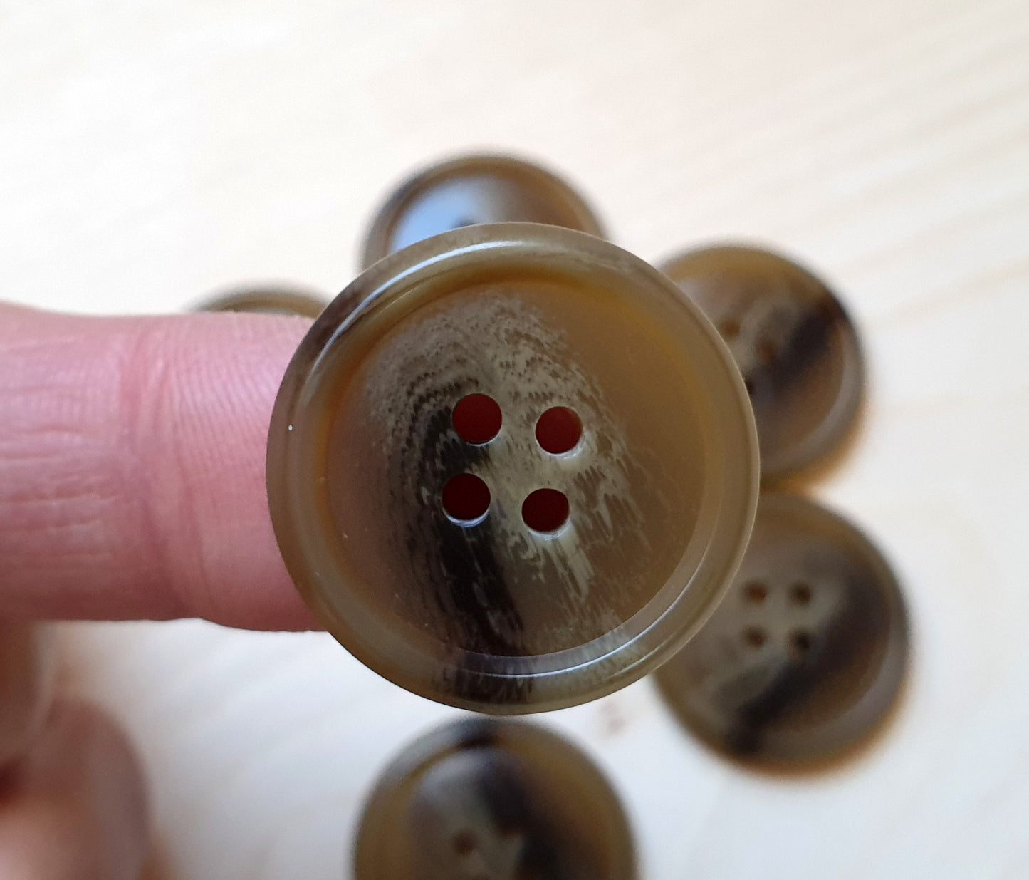 CARAMEL / 15-28mm / Resin Buttons / Sewing Buttons