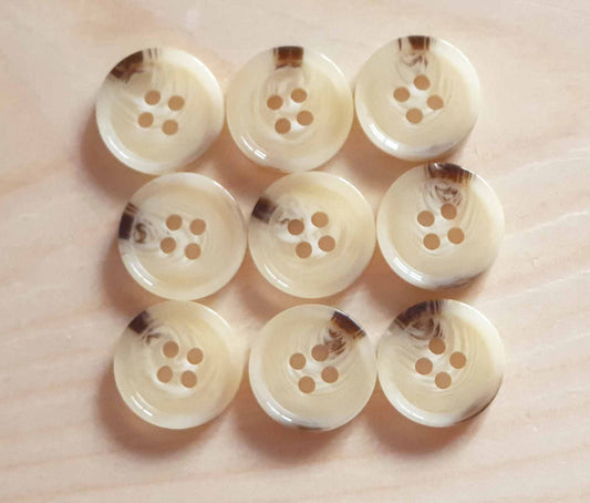 CHEESECAKE / 15-23mm / Resin Buttons / Sewing Buttons