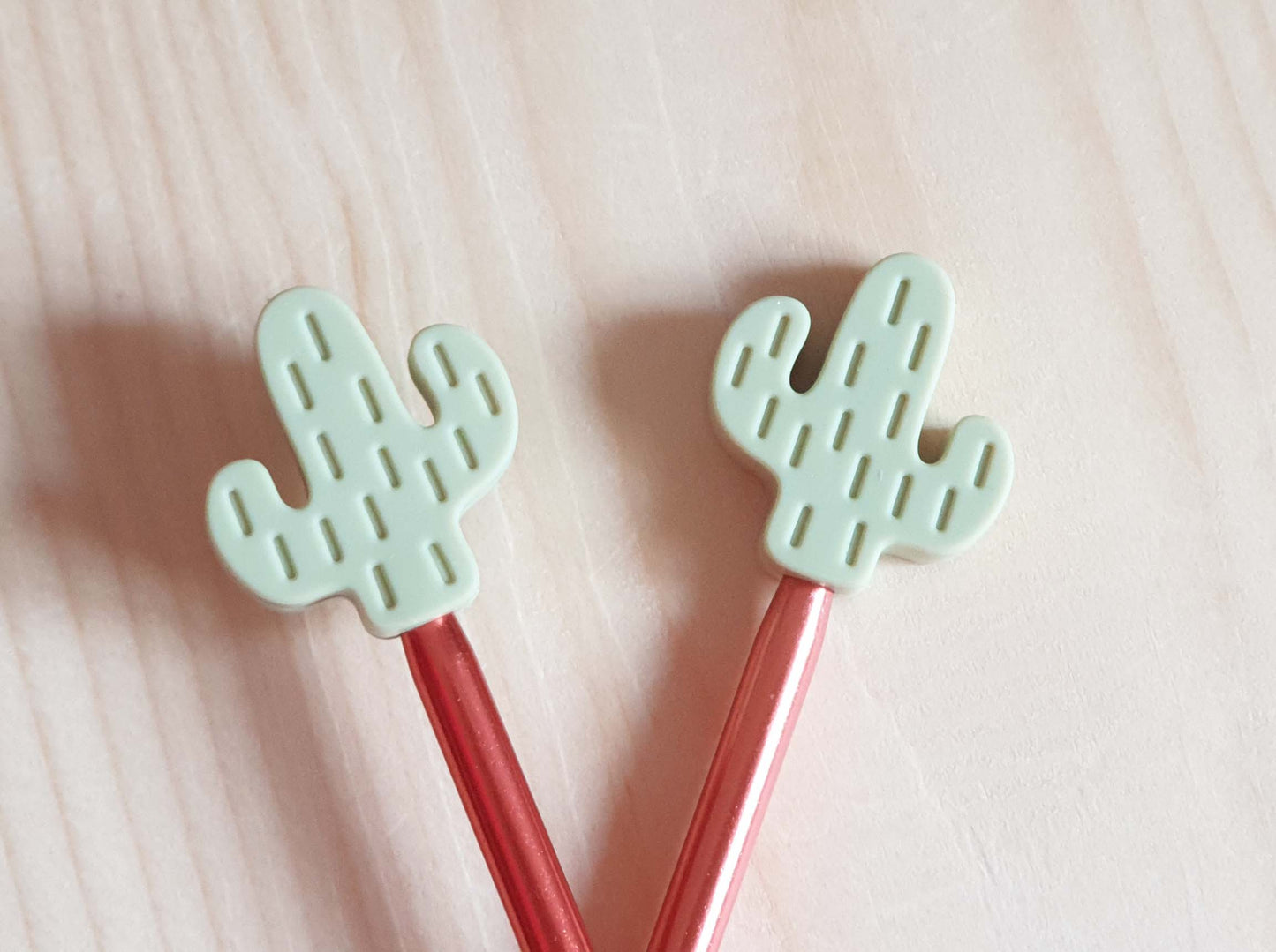 CACTUS STITCH STOPPERS / Knitting Needle Stoppers / Point Protection / Notions