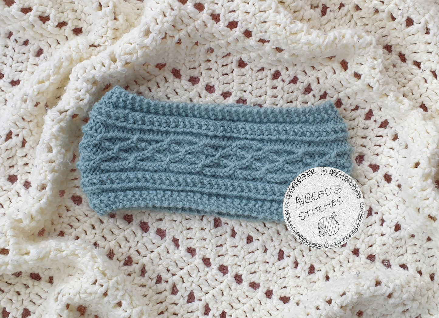 CATELYN HEADBAND (Digital Knitting Pattern) / Simple Ear Warmer Pattern / Digital Knitting Pattern