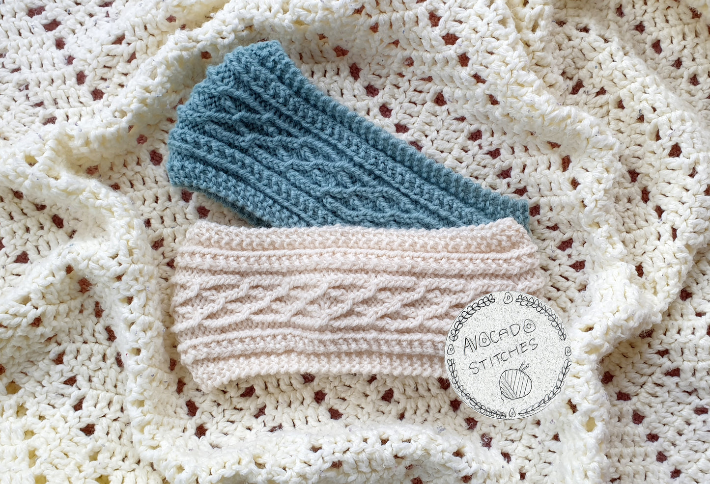 CATELYN HEADBAND (Digital Knitting Pattern) / Simple Ear Warmer Pattern / Digital Knitting Pattern