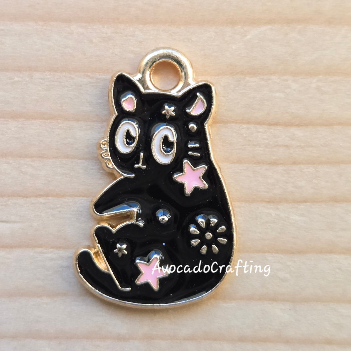 10 pieces // Constellation Cat Charm / 20*14mm / Jewelry Making