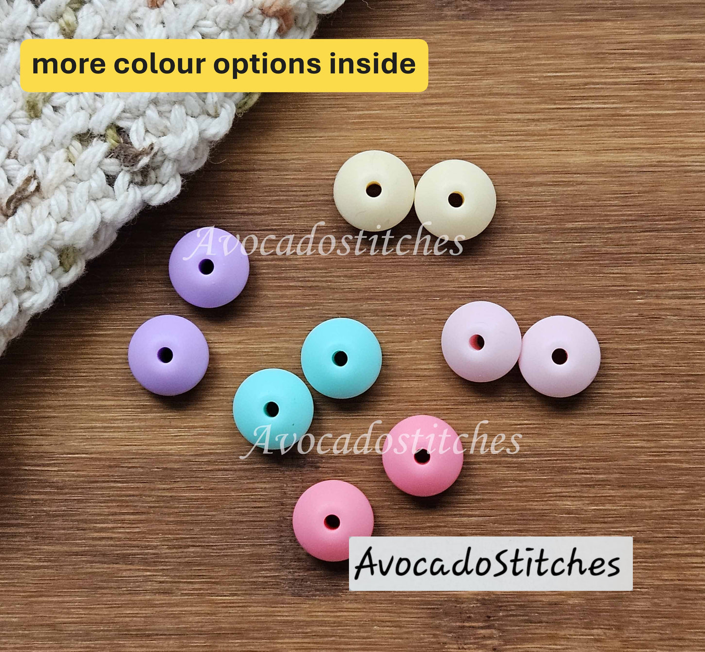 BEANIE NEEDLE STOPPERS / Set of 10 / Knitting Needle Stoppers / Point Protection / Notions