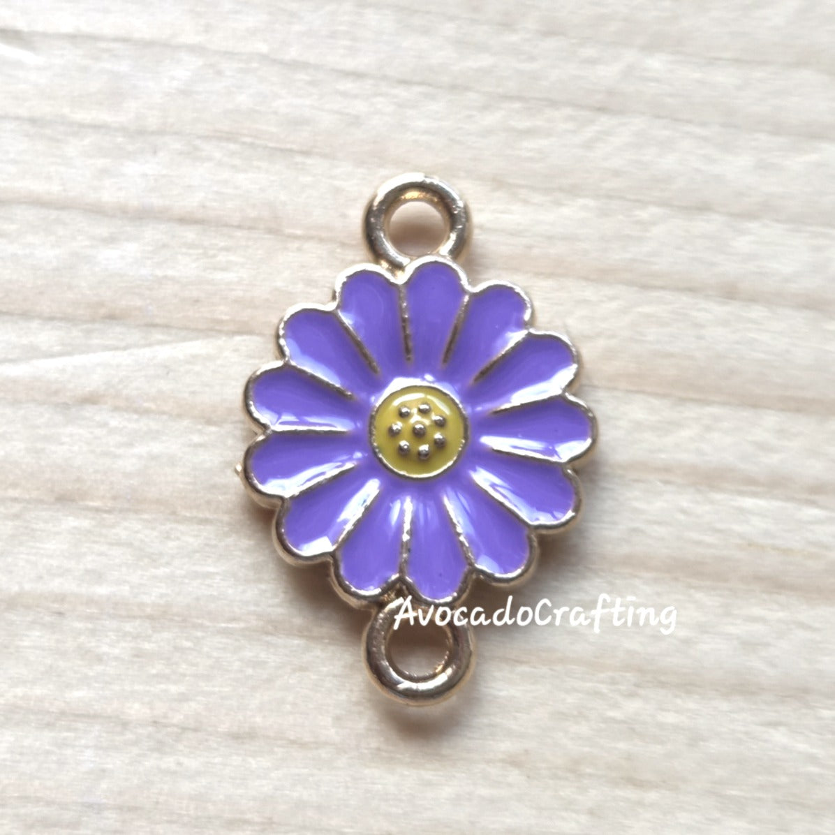 10 pieces // Daisy Connector Charm / 17*12mm / Jewelry Making