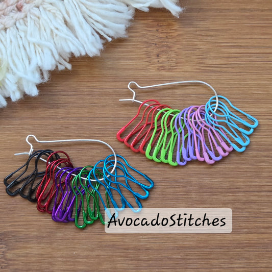 DREAM & DAZZLE Bulb Pins / 40 pcs / Crochet Knitting Stitch Markers / Notions