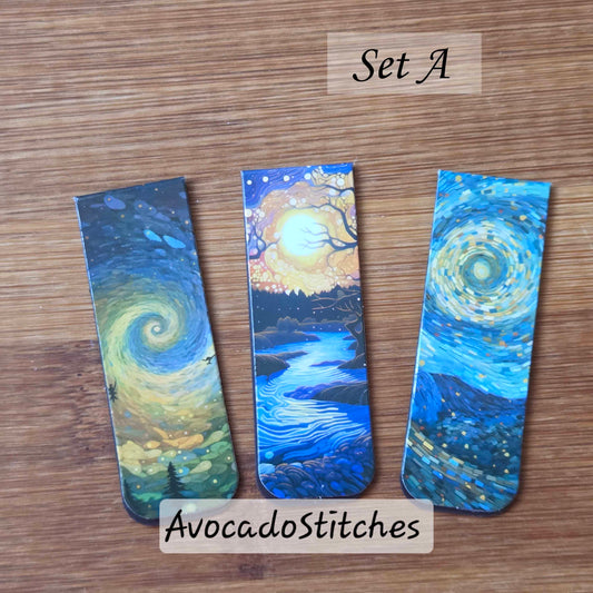 DREAMSCAPE VIEWS – 3 Pieces / Magnetic Bookmarks (exclusive)