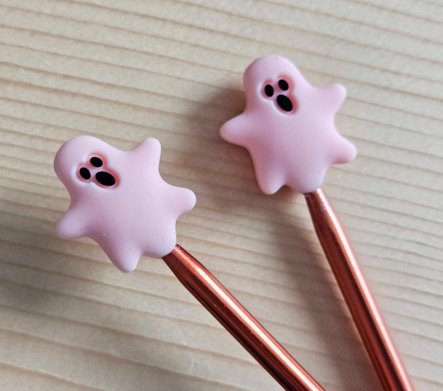 GHOST STITCH STOPPERS / Knitting Needle Stoppers / Point Protection / Notions