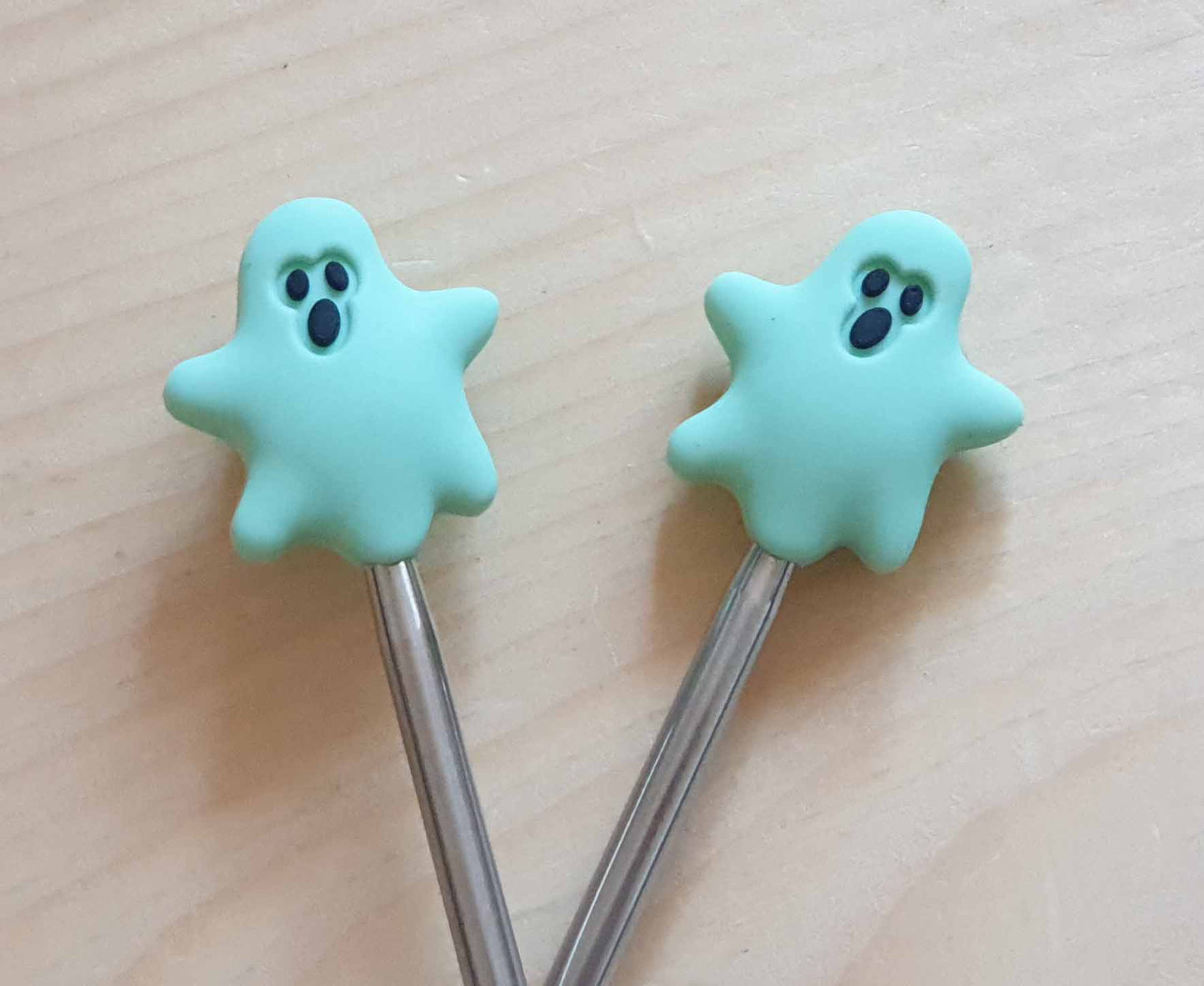 GHOST STITCH STOPPERS / Knitting Needle Stoppers / Point Protection / Notions