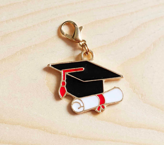 GRADUATION / Planner Charm / Journal Charm / Zipper Pull / Bookmark Charm / Planner accessories