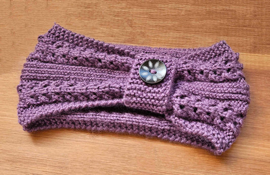 KEEVA HEADBAND (Digital Knitting Pattern) / Simple Slip Stitch Ear Warmer Pattern /  Digital Knitting Pattern