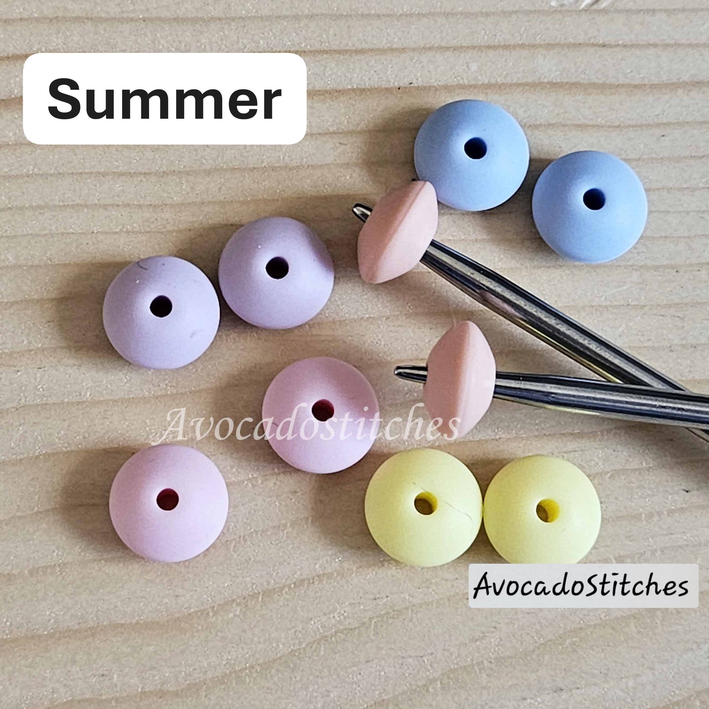 BEANIE NEEDLE STOPPERS / Set of 10 / Knitting Needle Stoppers / Point Protection / Notions