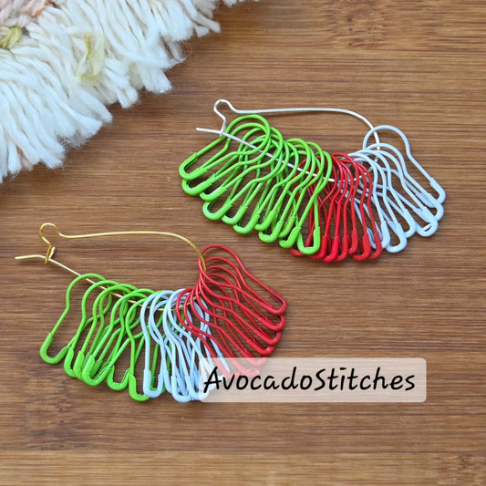 MERRY PINS Bulb Pins / 40 pcs / Removable Stitch Markers / Crochet Knitting Stitch Markers / Notions