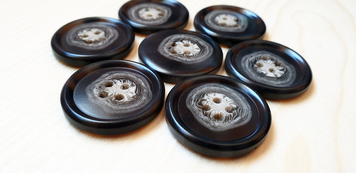 MOCHA / 15-28mm / Resin Buttons / Sewing Buttons