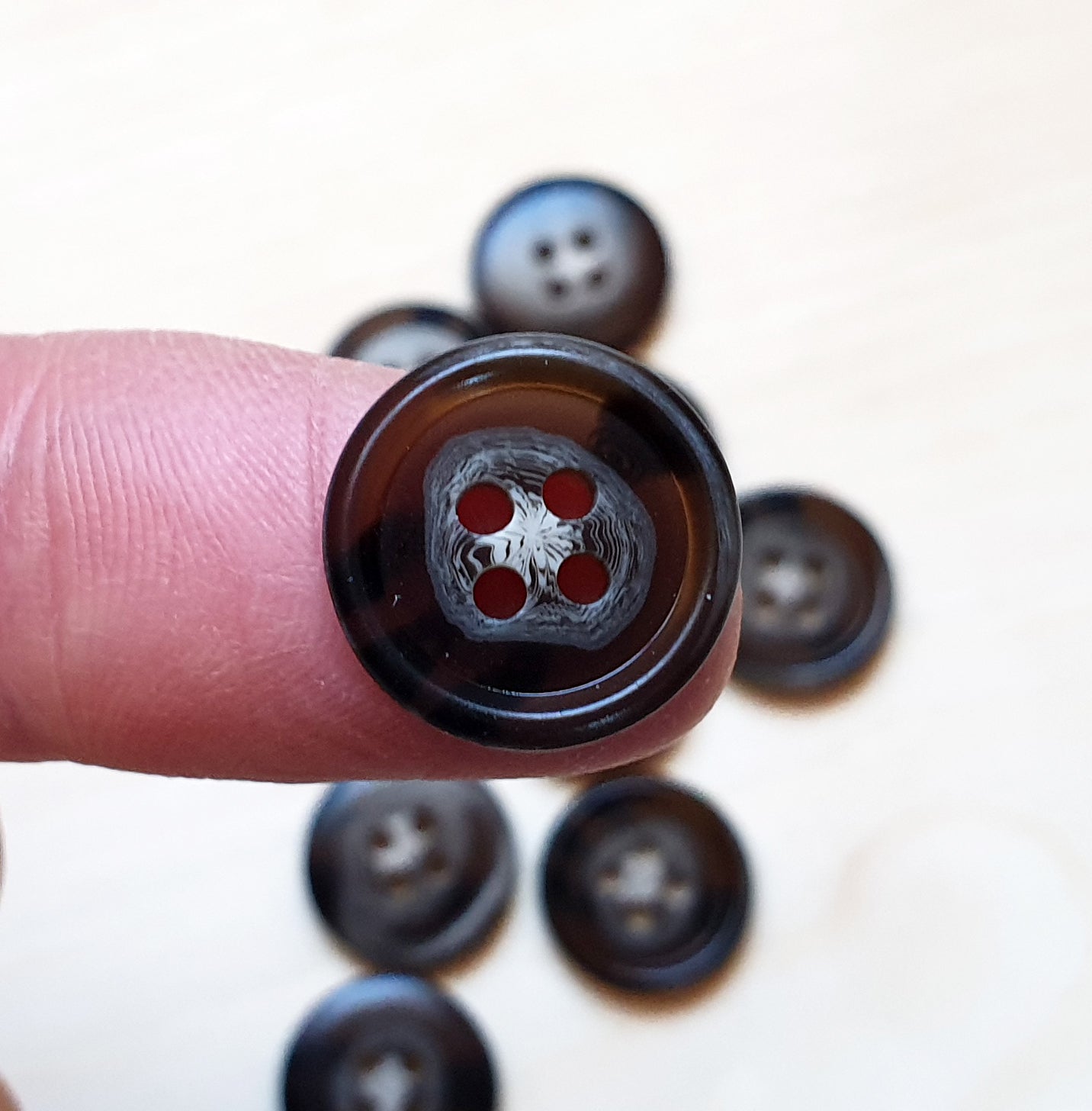 MOCHA / 15-28mm / Resin Buttons / Sewing Buttons