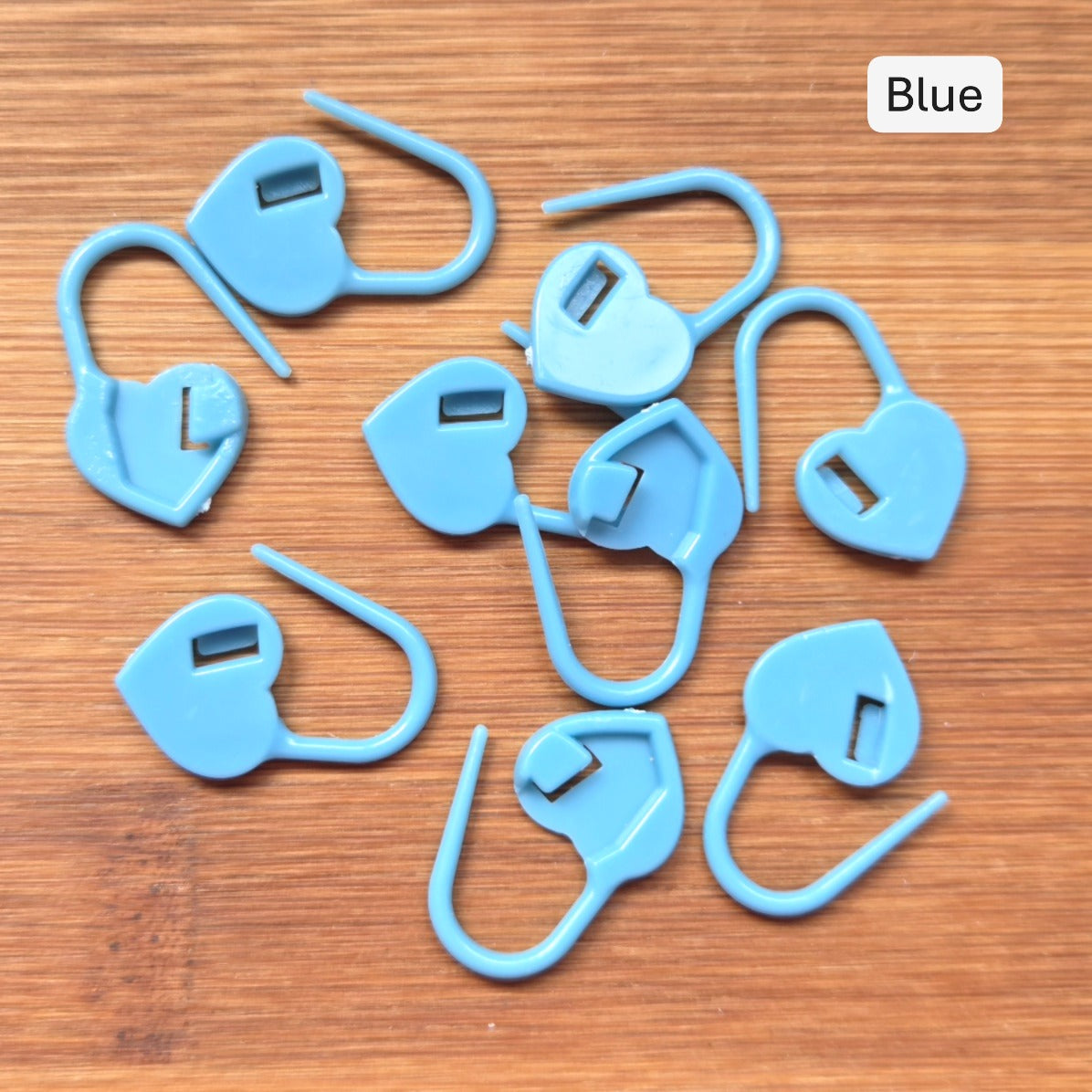 Heart Stitch Markers - 10 pcs - Knitting Stitch Markers / Crochet Stitch Markets