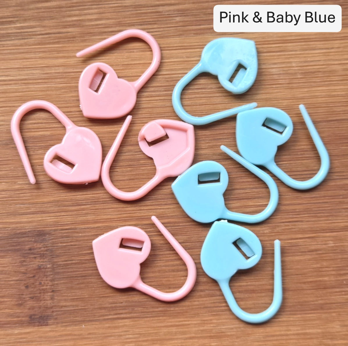 Heart Stitch Markers - 10 pcs - Knitting Stitch Markers / Crochet Stitch Markets