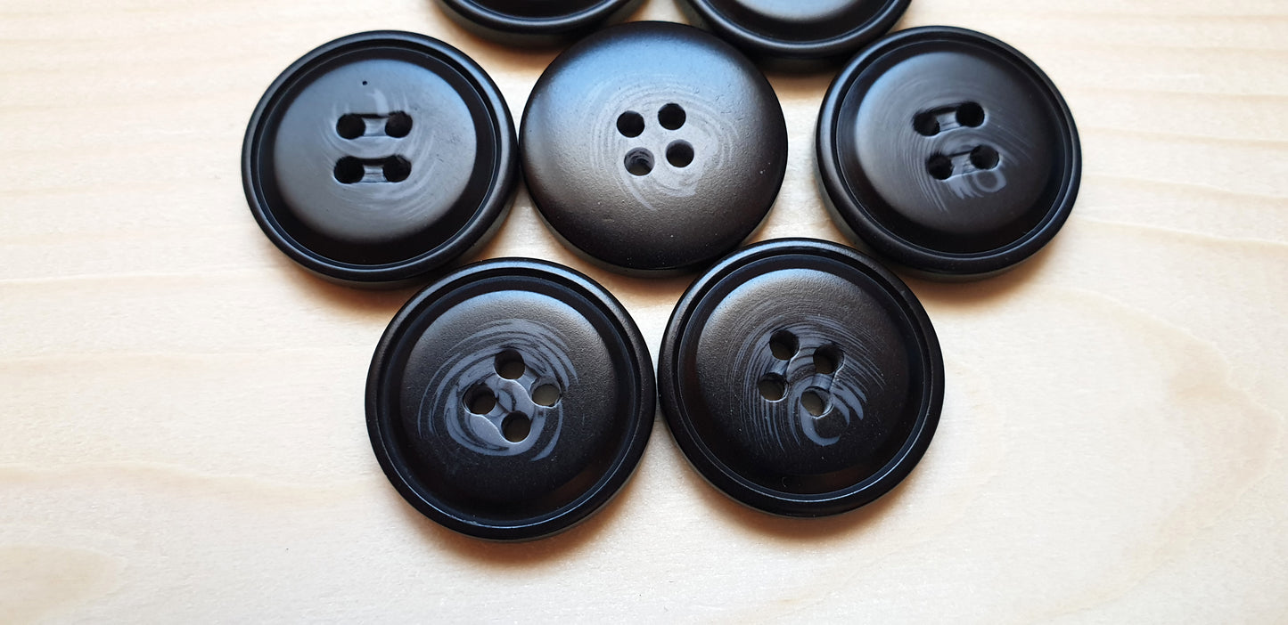 SMOKY / 15-25 mm / Resin Buttons / Sewing Buttons