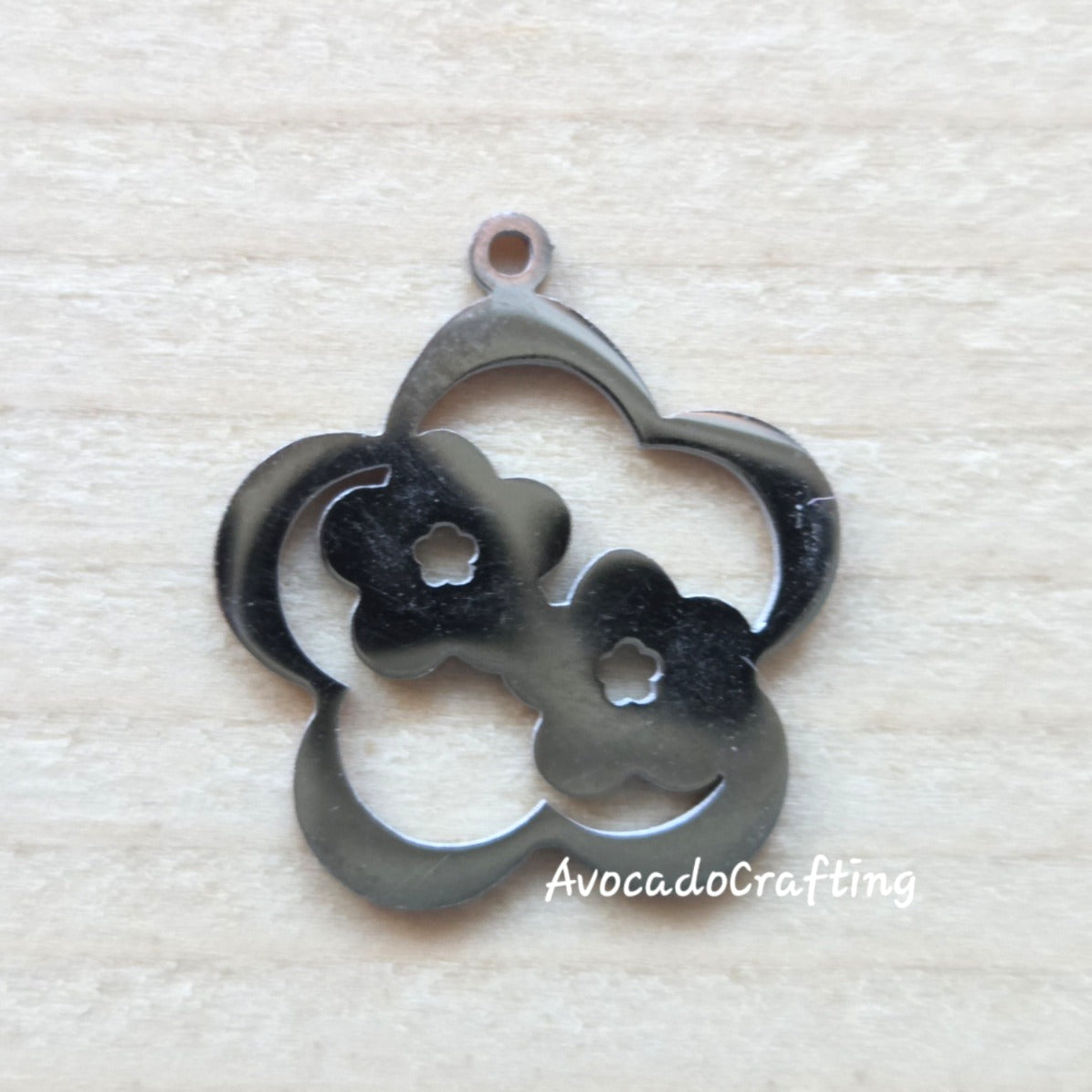 Botanicals Series / Stainless Steel / 4 pieces / Jewelry Making