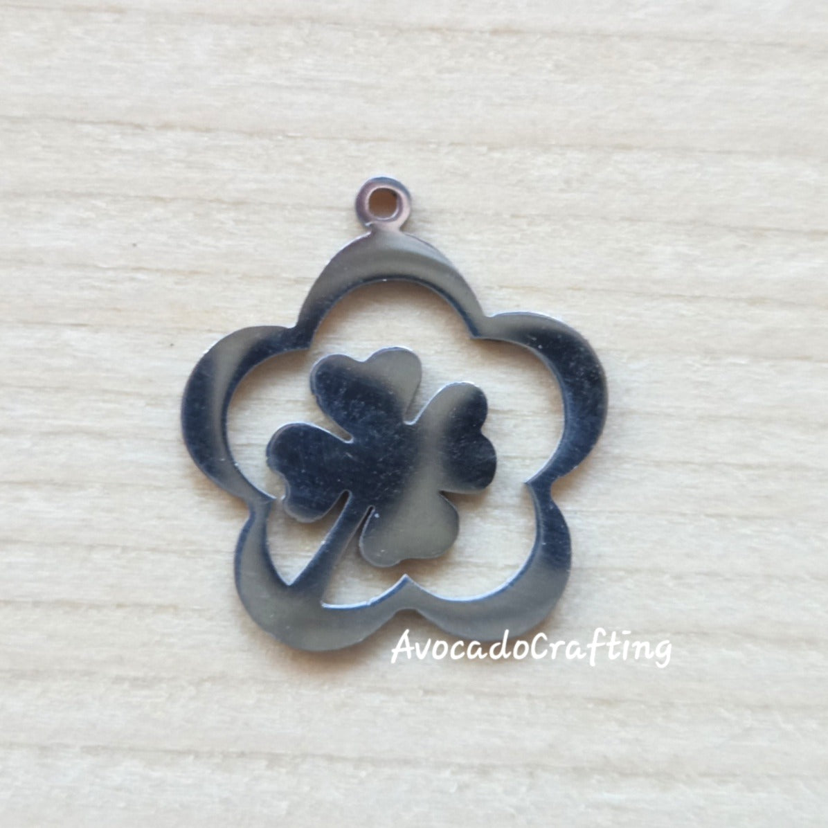 Botanicals Series / Stainless Steel / 4 pieces / Jewelry Making