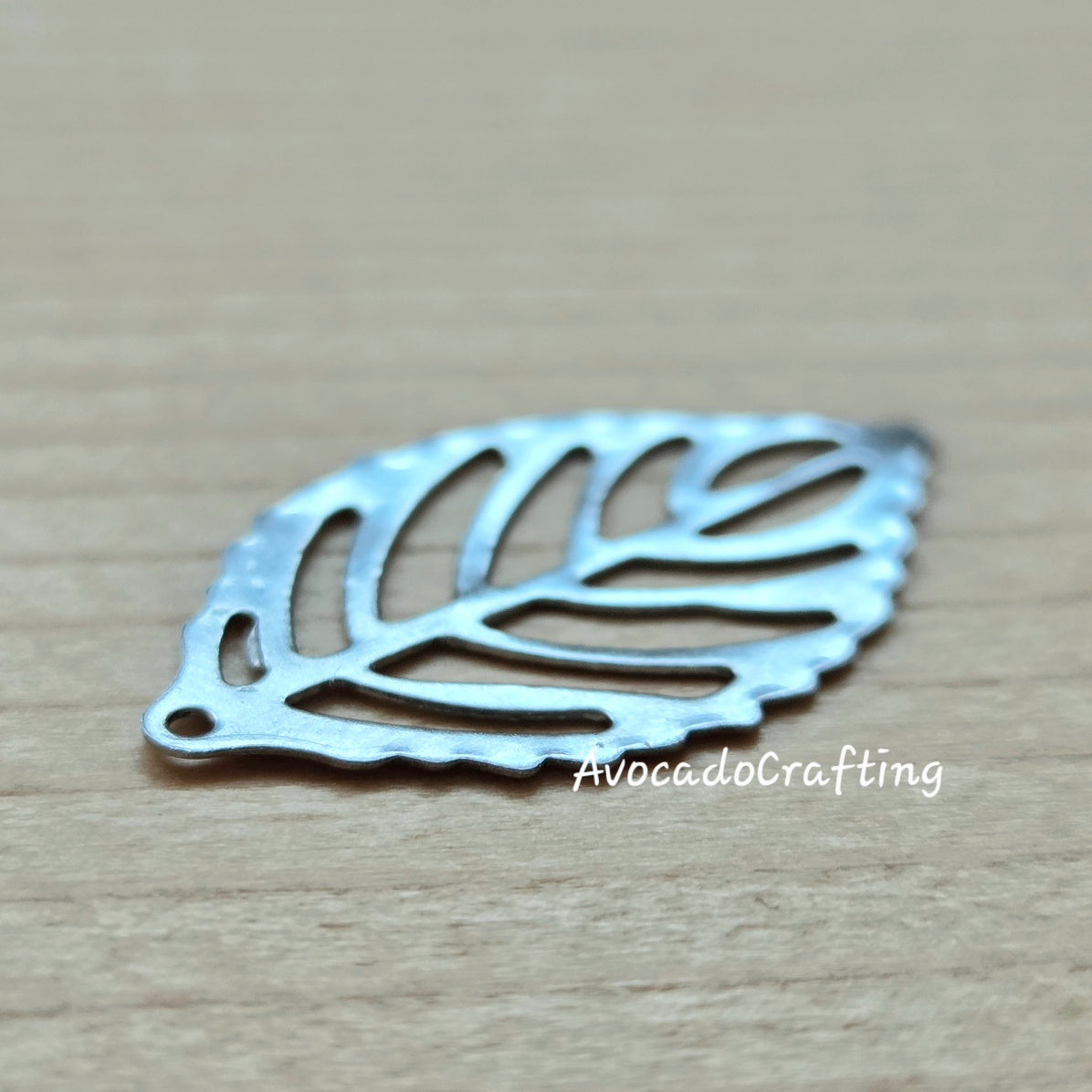 Fall Leaf / 304 Stainless Steel / 20 pieces / 24*14mm / Jewelry Making