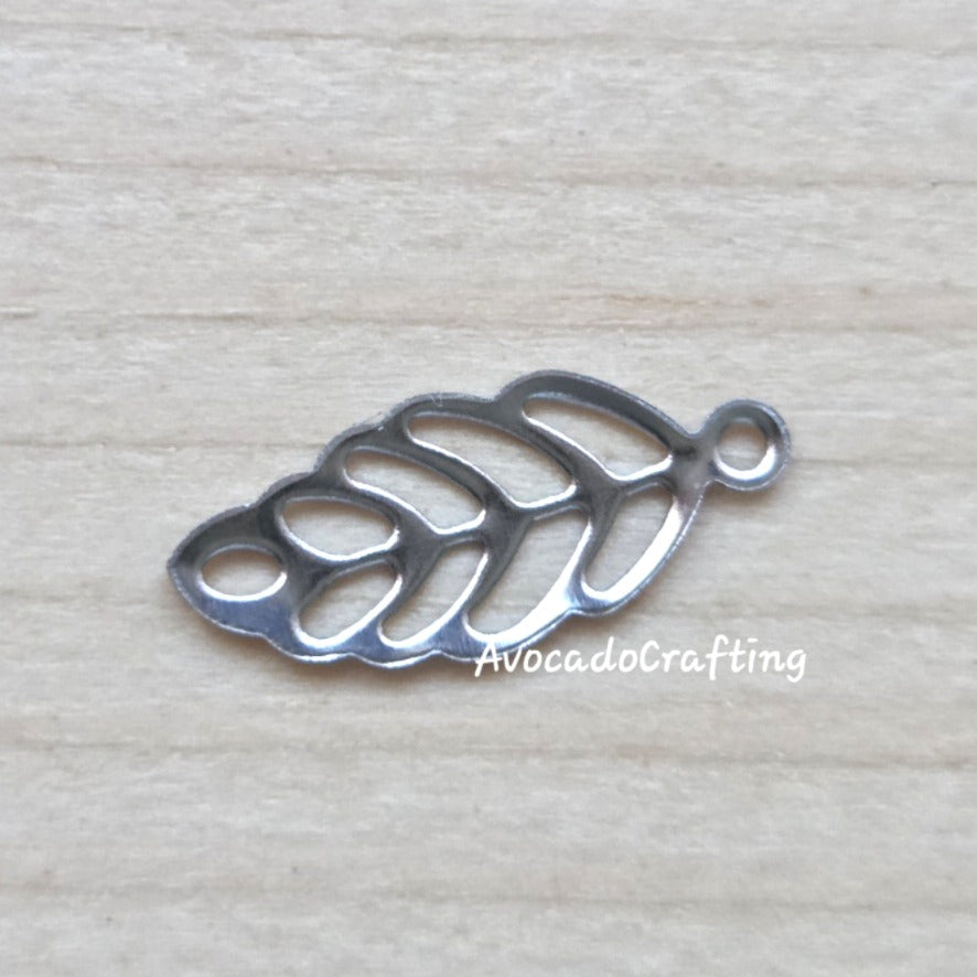 50 pieces // 316 Stainless Steel / Mini Leaf / 13*5mm / Jewelry Making