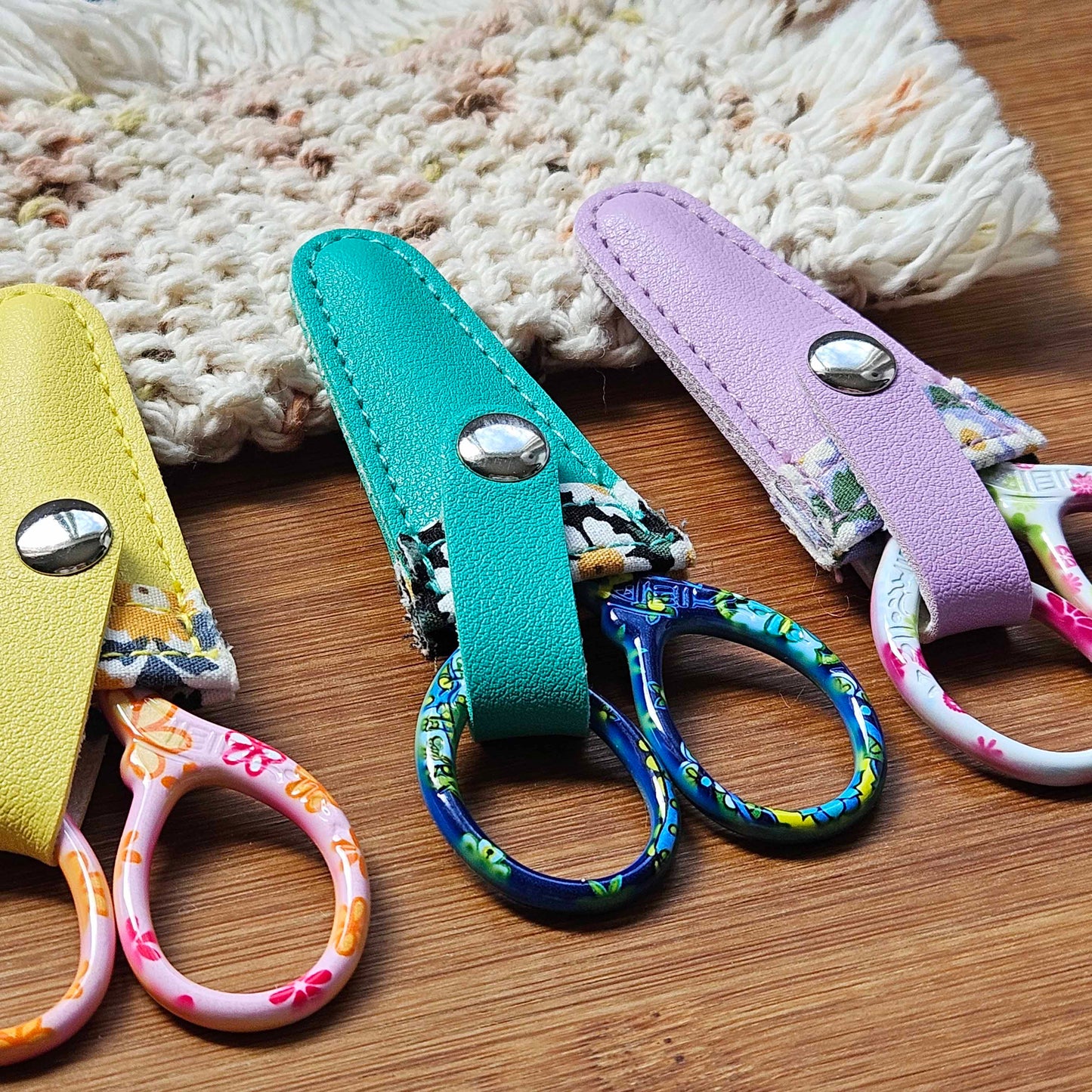 SCISSORS IN BLOOM / Yarn Scissors / Knitting Crochet Sewing