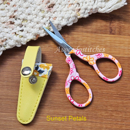SCISSORS IN BLOOM / Yarn Scissors / Knitting Crochet Sewing Crafting Notions Tools