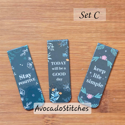 SHINE YOUR LIGHT – 3 Pieces / Magnetic Bookmarks (exclusive)