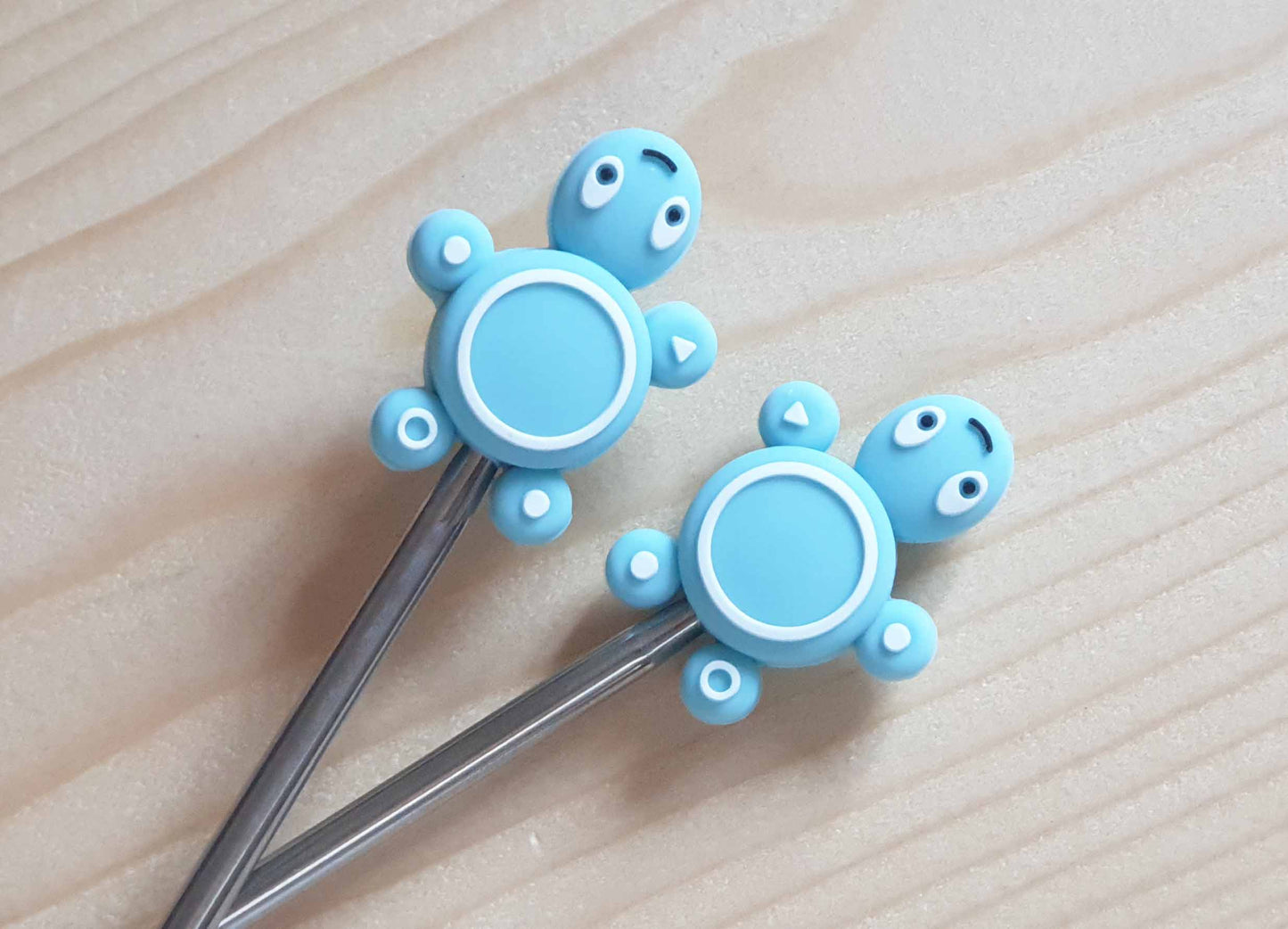 TURTLE STITCH STOPPERS / Knitting Needle Stoppers / Point Protection / Notions