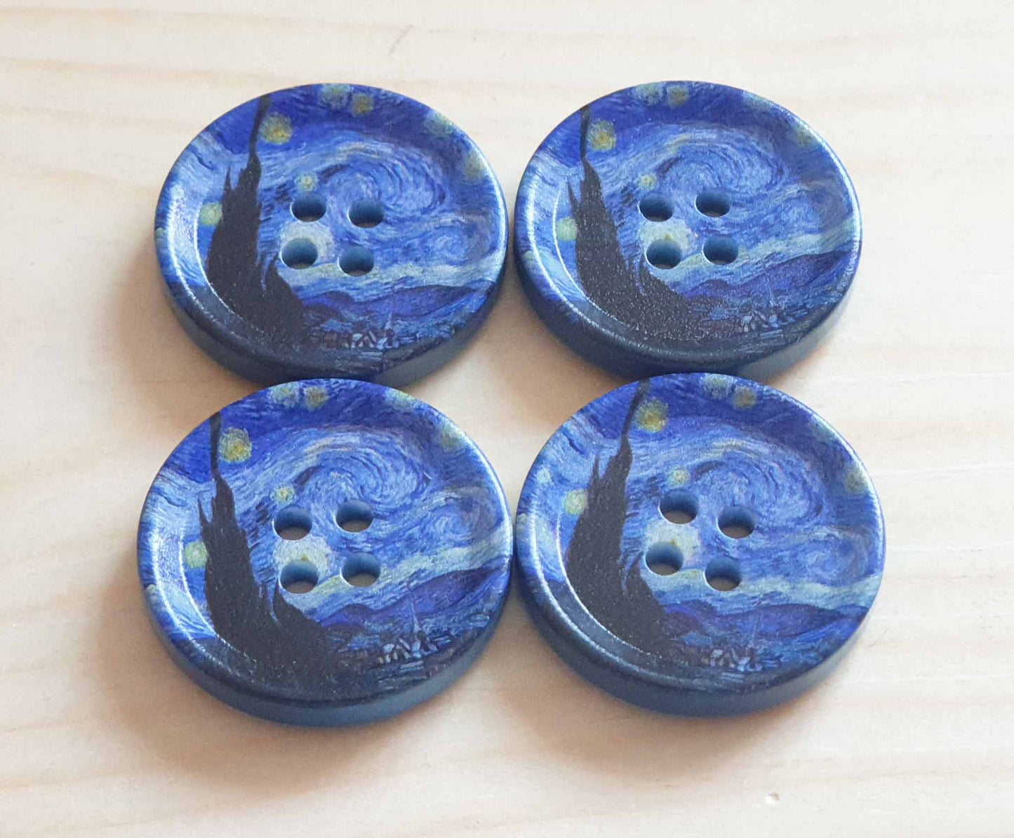 THE GHOST TOWN / 22-30 mm / Resin Buttons / Sewing Buttons