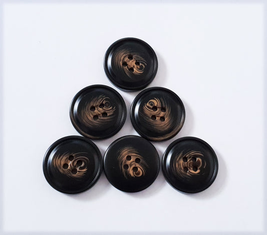 UMBER  / 15-25 mm / Resin Buttons / Sewing Buttons