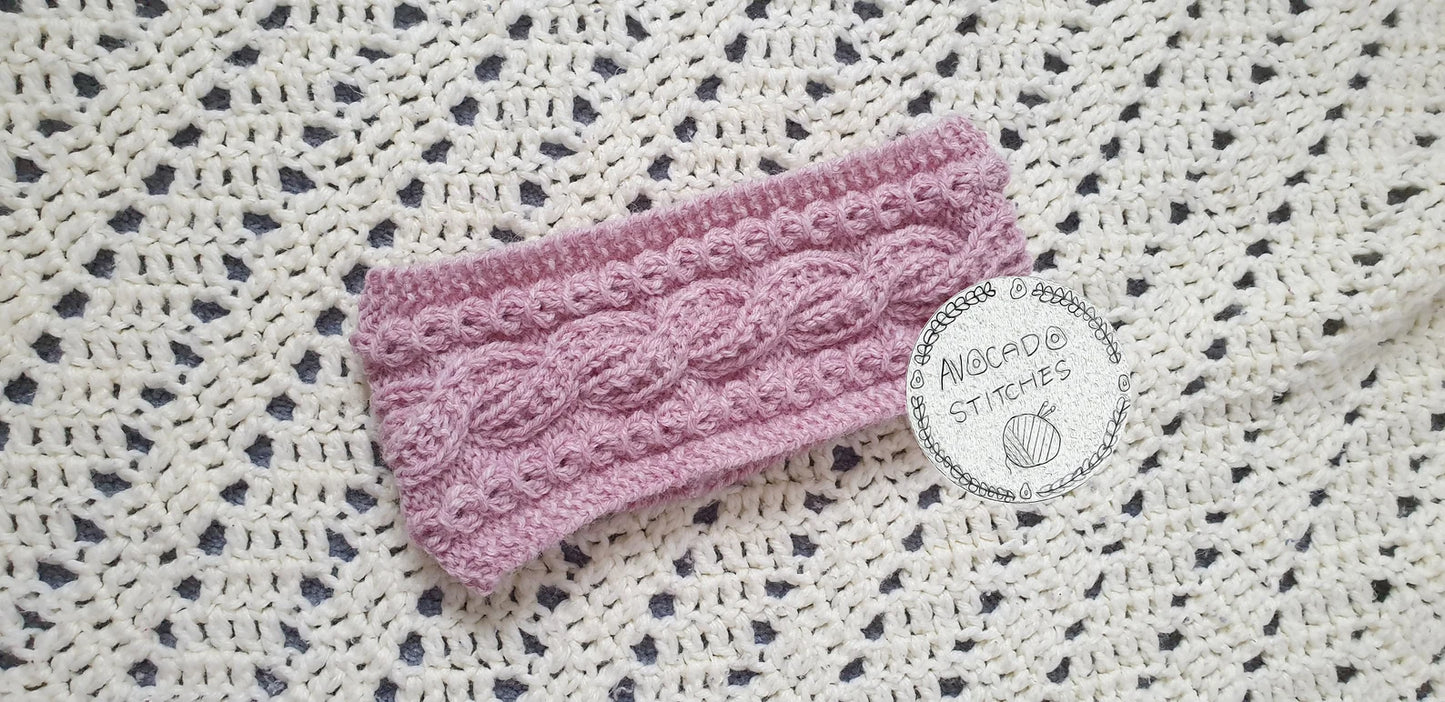 MOANA HEADBAND / Wool Blend Ear Warmer / Handmade in Canada