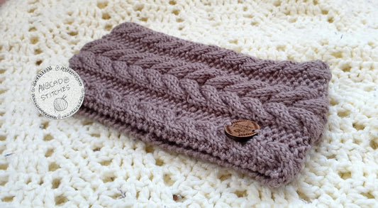 SECRET GARDEN HEADBAND / Merino Wool Ear Warmer / Handmade in Canada