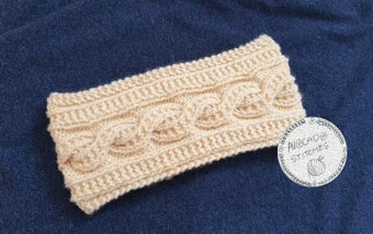 MARGARITA HEADBAND / Wool Blend Ear Warmer / Handmade in Canada