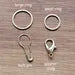 BLACK & WHITE CATS - 5 pieces / Knitting Crochet Stitch Markers / Notions