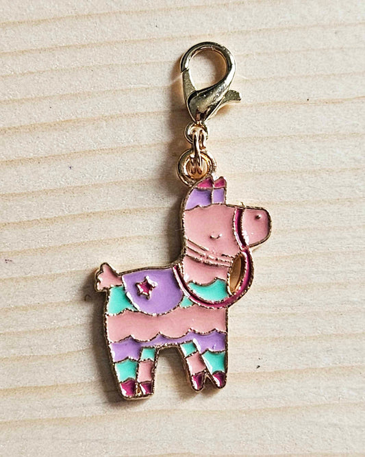 DONKEY / Animal Planner Charm / Wild Animal Journal Charm / Zipper Bookmark Charm / Planner accessories