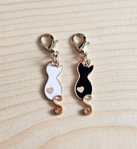 CAT LOVERS / Planner Charm / Journal Charm / Zipper Pull / Bookmark Charm / Planner accessories