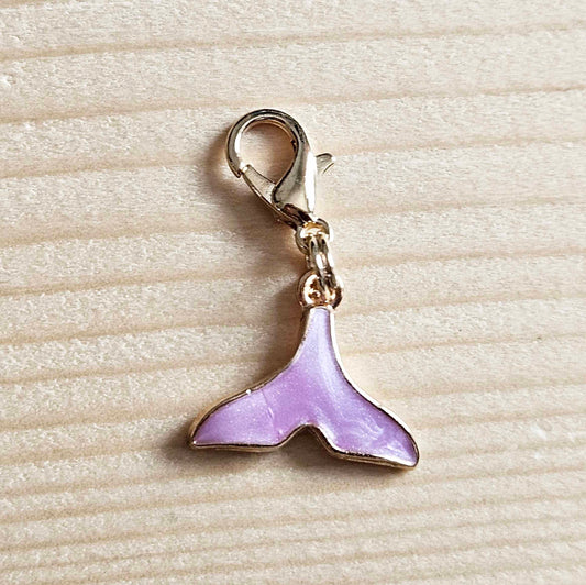 MERMAID TAIL / Planner Charm / Journal Charm / Zipper Bookmark Charm / Planner accessories