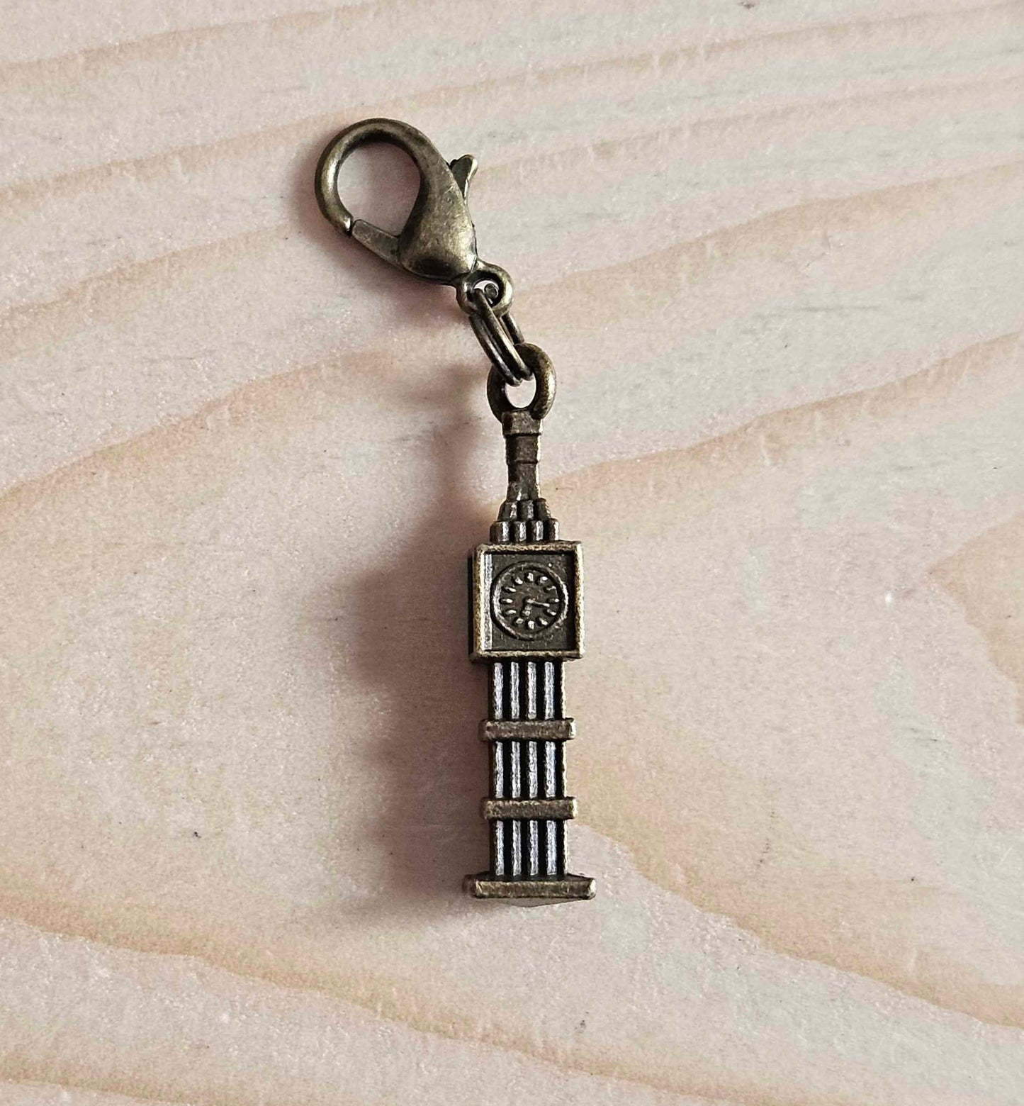 WORLD LANDMARKS / Big Ben / Planner Charm / Journal Charm / Zipper Pull / Bookmark Charm / Planner accessories