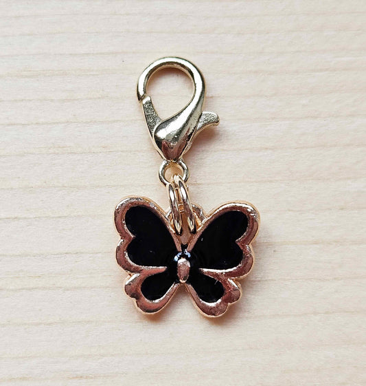 MINI BUTTERFLY / Planner Charm / Journal Charm / Zipper Pull / Bookmark Charm / Planner accessories