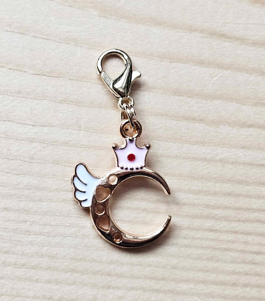 ANGEL C / Planner Charm / Journal Charm / Zipper Bookmark Charm / Planner accessories