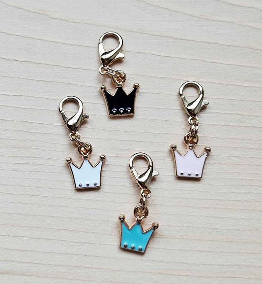 TIARA / Planner Charm / Journal Charm / Zipper Bookmark Charm / Planner accessories